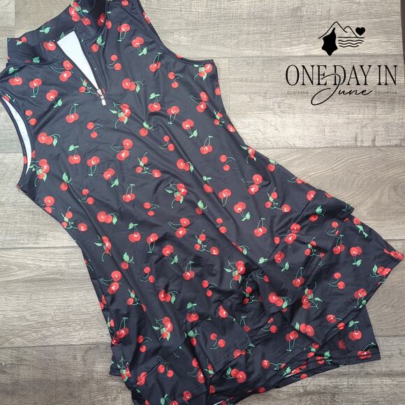 Aleumdr Boy Short Swimdress Tankini Swimsuit Size XL - Picture 2 of 4